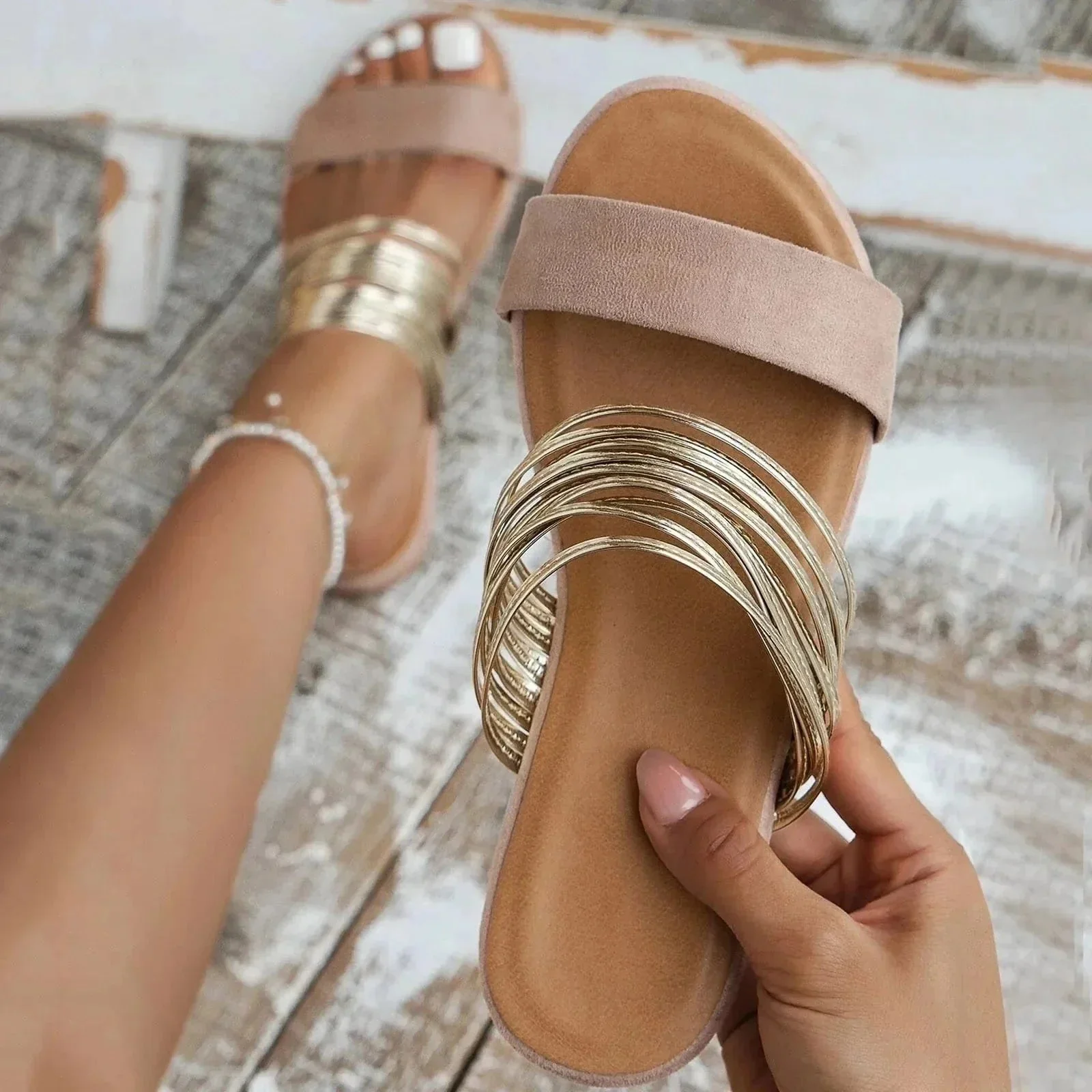 Eleanor | Moderni e leggeri sandali Ortopedico slip on da donna - Image 4