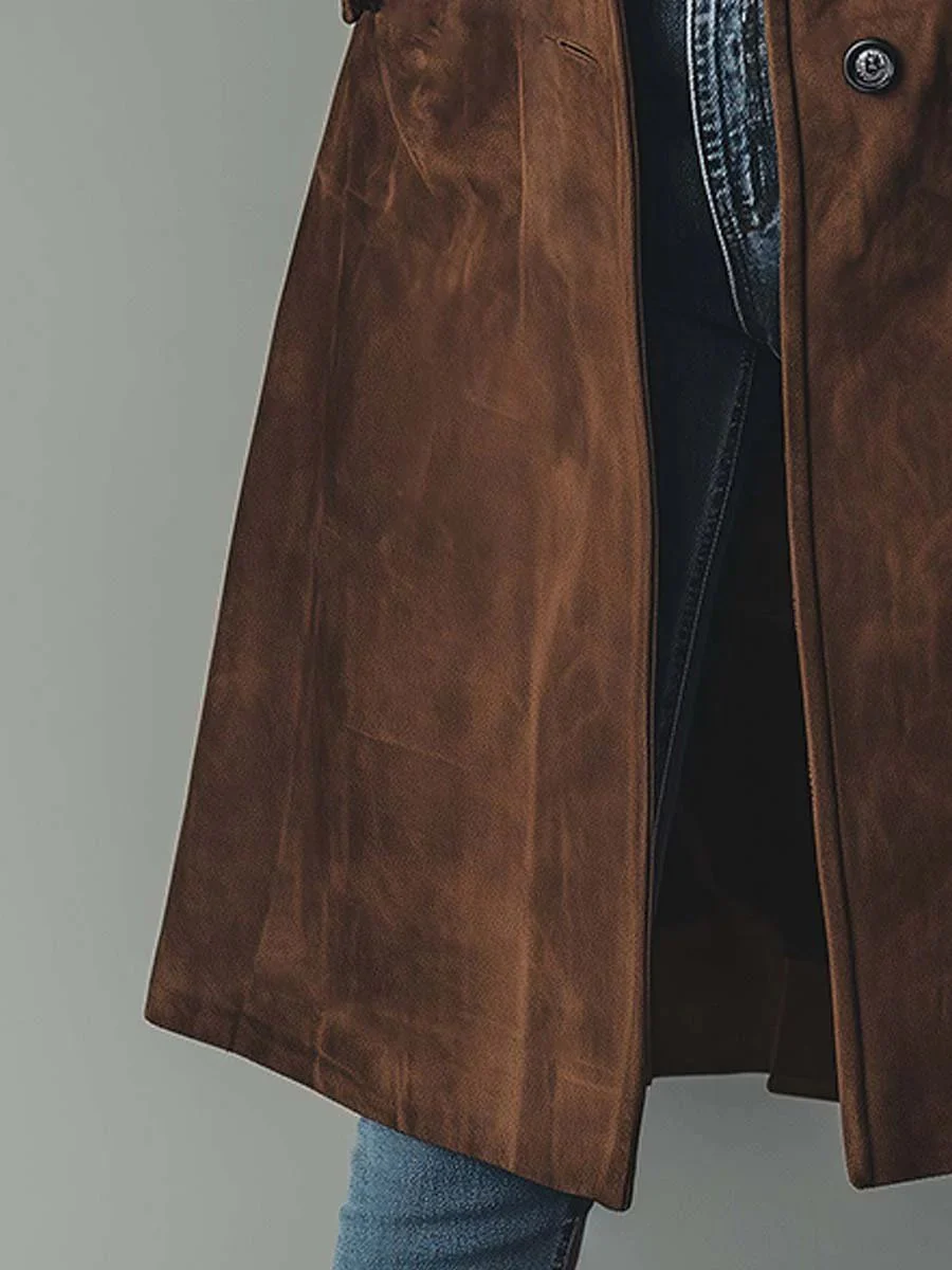 Eleanor | Trench Classico Doppiopetto dal Taglio Lungo e Fluido - Image 7