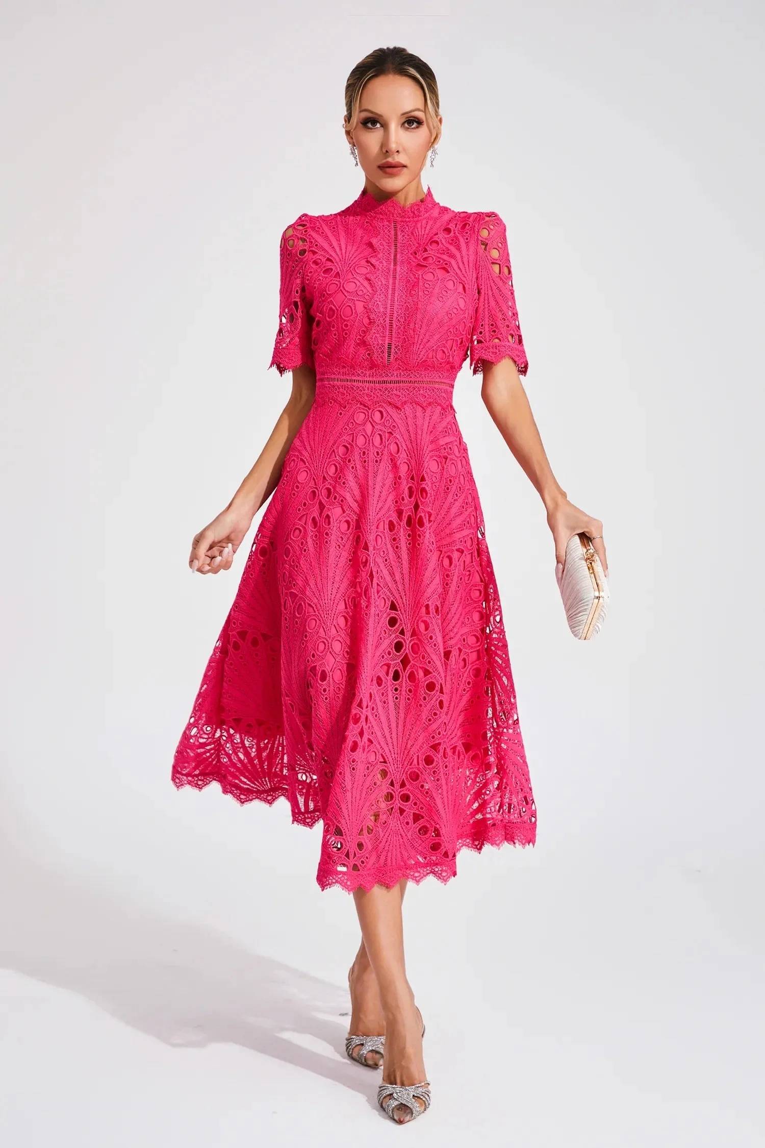 Elena | Abito midi da donna intramontabile ed elegante - Image 6