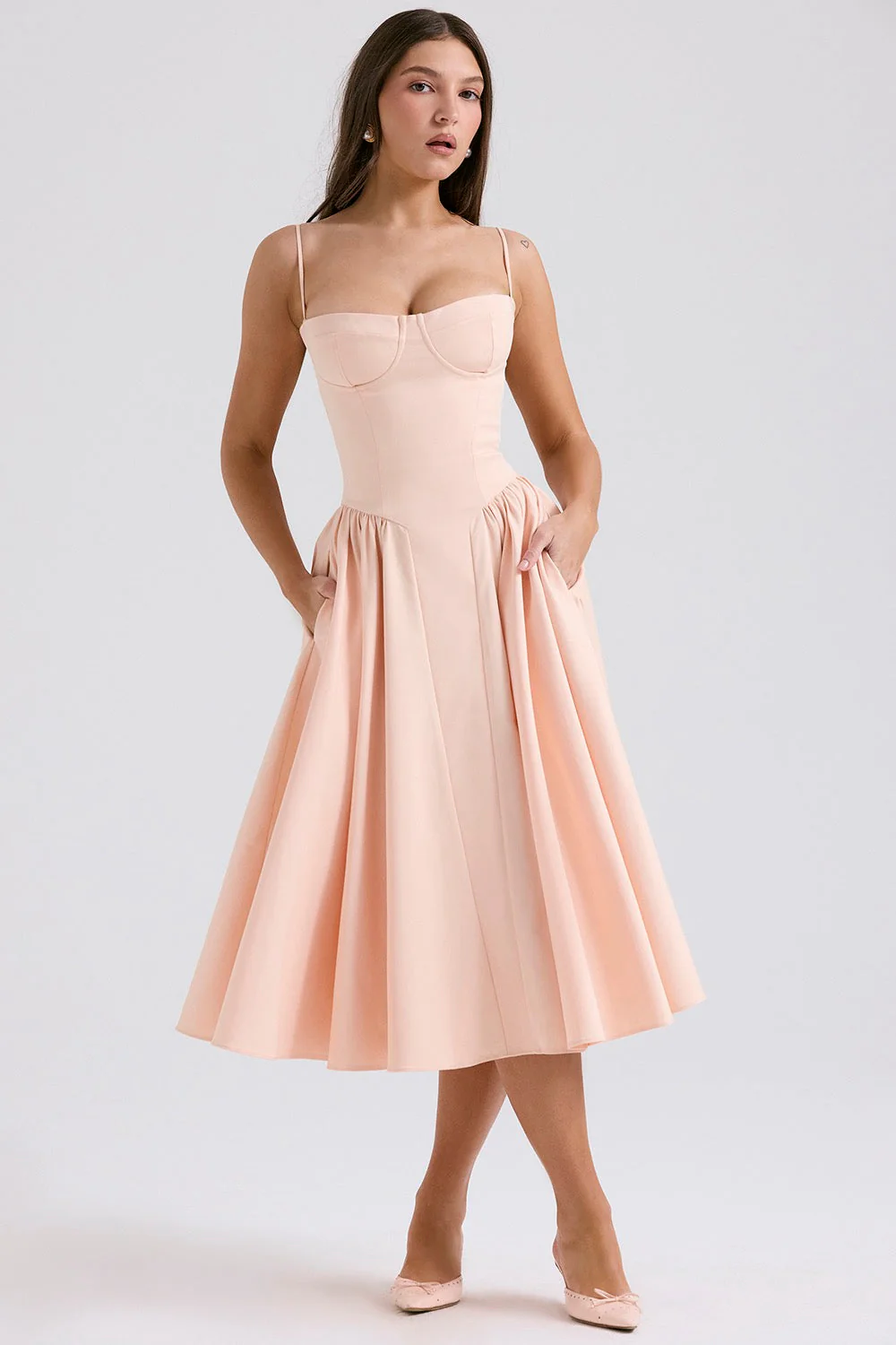 Elena | Abito midi elegante e versatile - Image 3