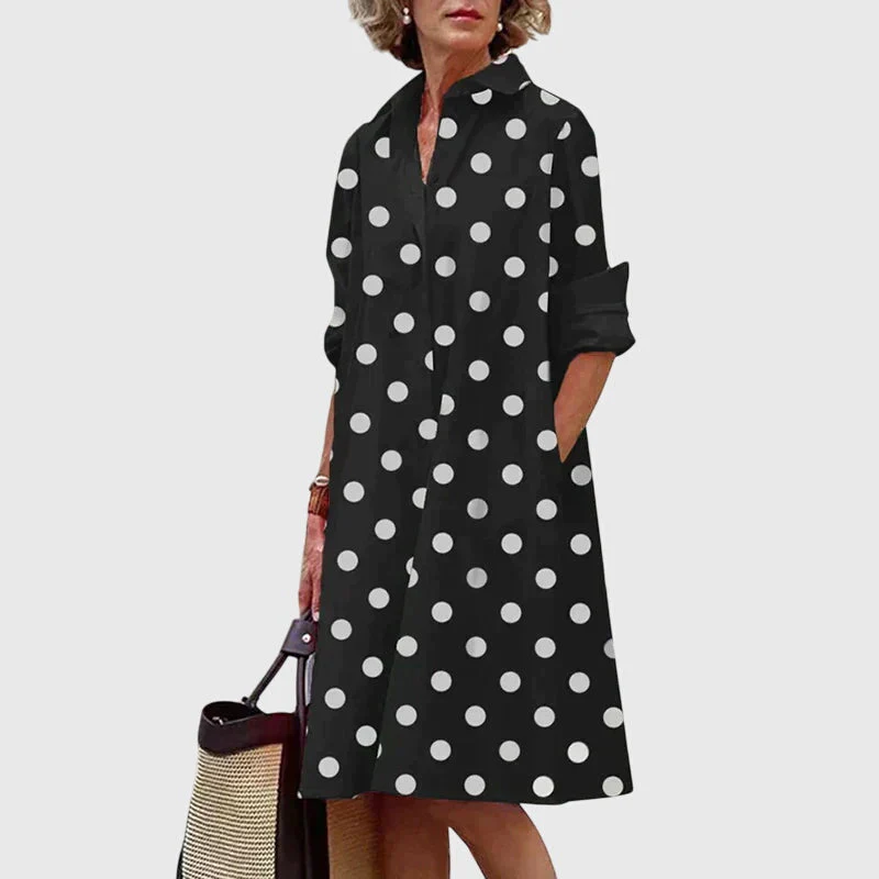 Elena | Abito oversize fluido con tasche integrate - Image 5