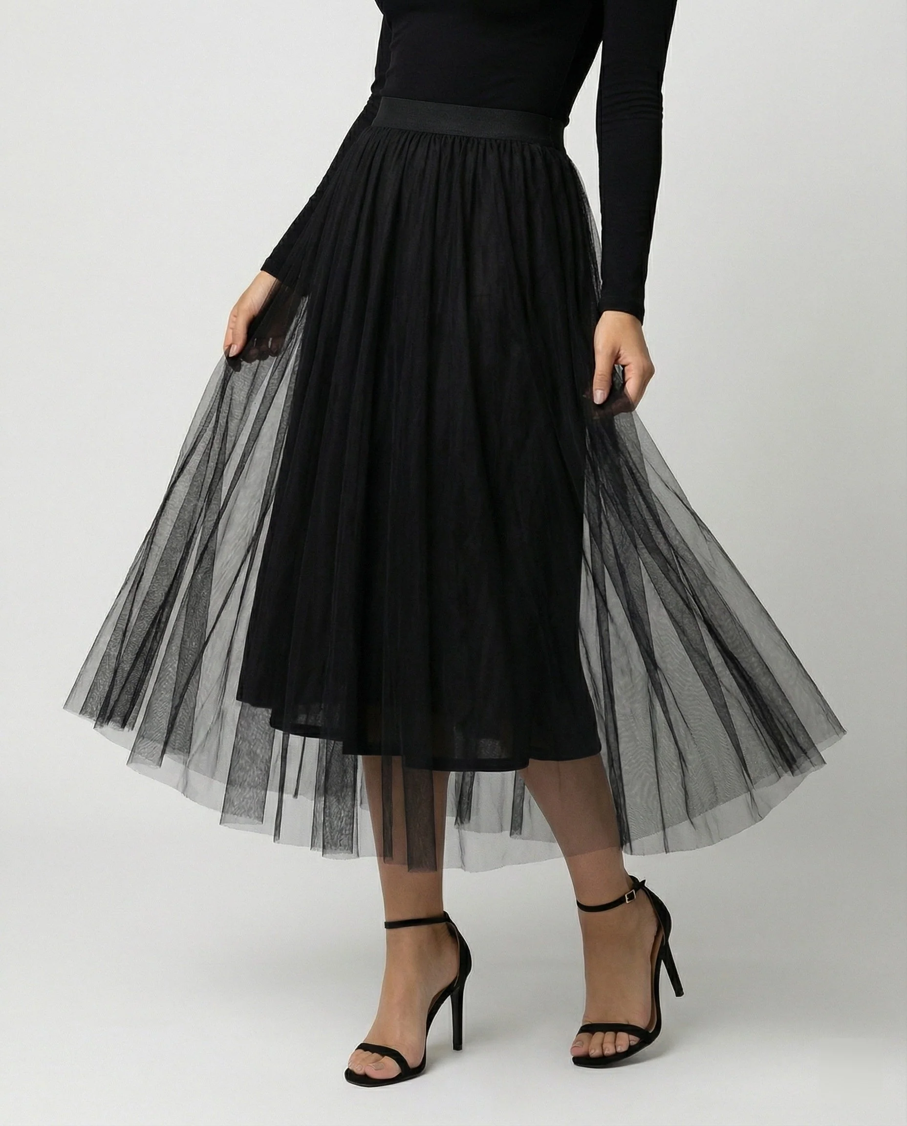 Elena | Elegante Gonna Maxi Fluida - Image 9