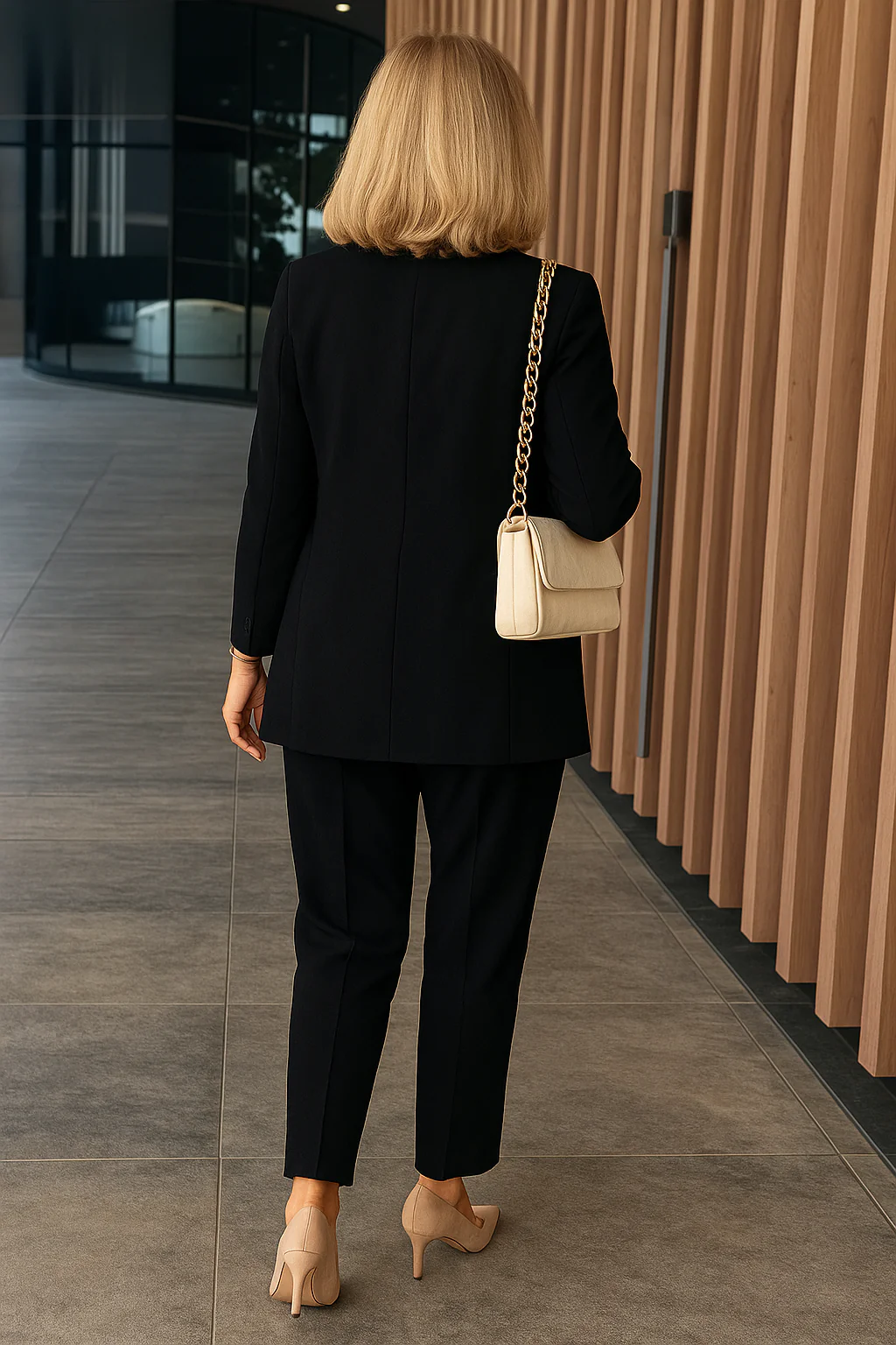 Elena | Elegante tailleur pantalone coordinato da donna - Image 5