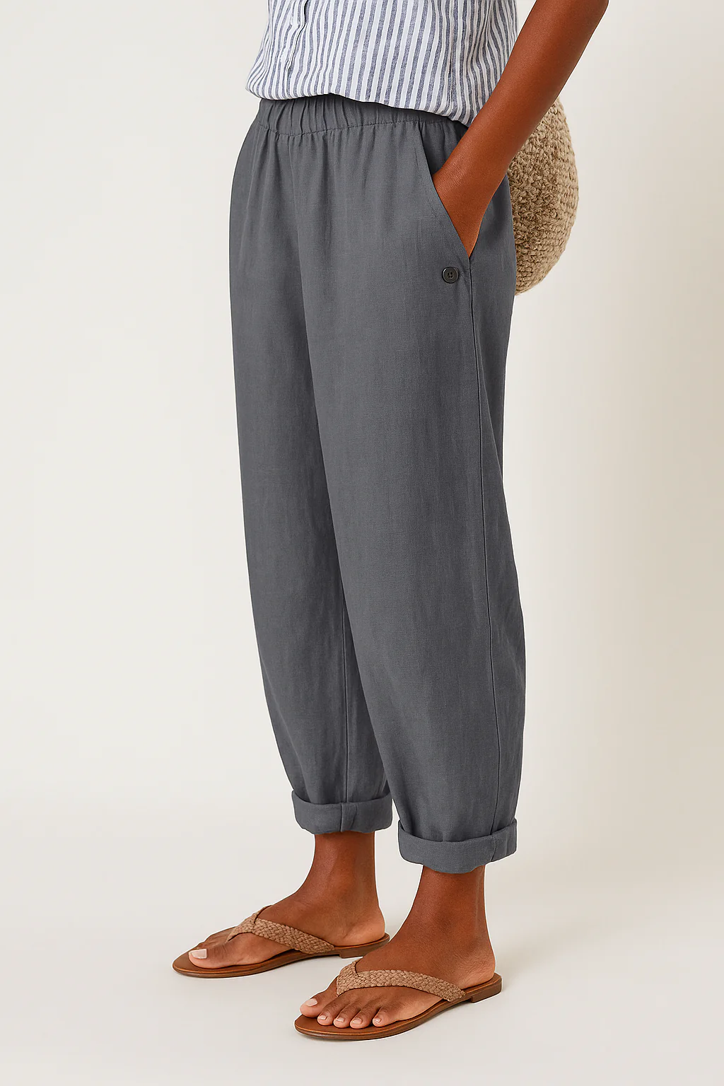 Elena | Pantaloni sartoriali traspiranti e comodi - Image 5