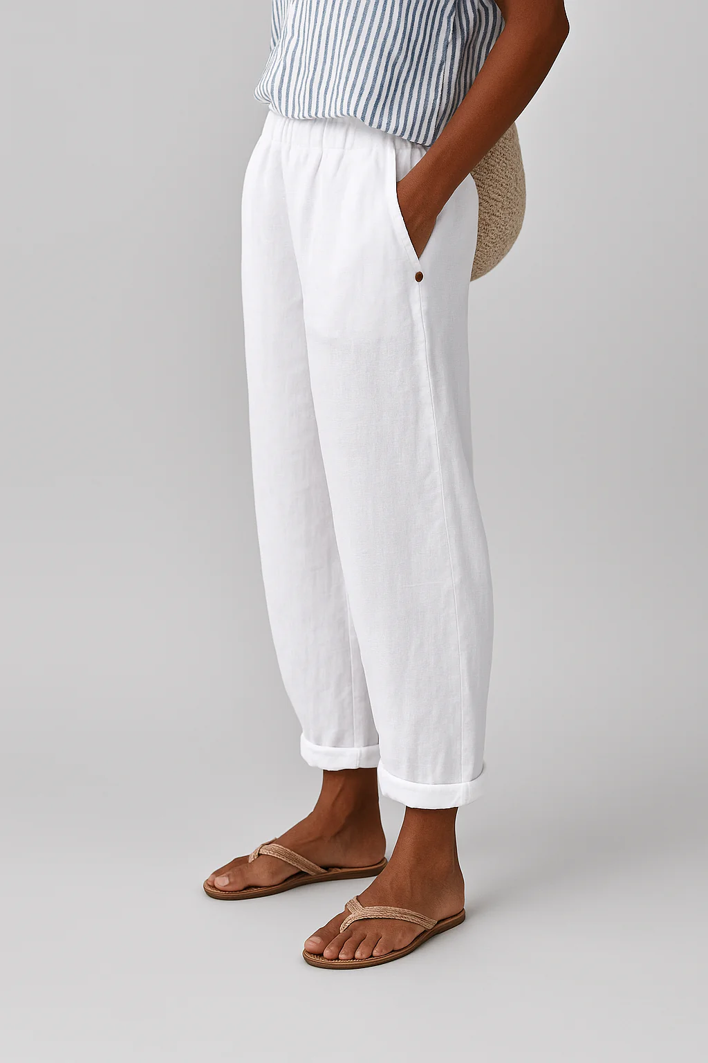 Elena | Pantaloni sartoriali traspiranti e comodi - Image 6