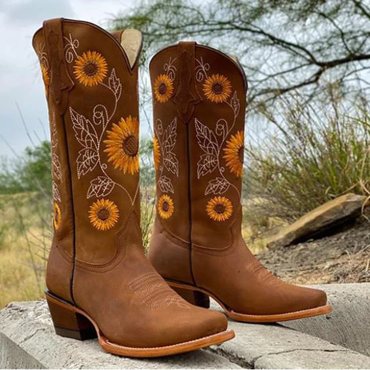Elena | Raffinati ed eleganti Stivali da cowboy dal design bohémien - Image 6