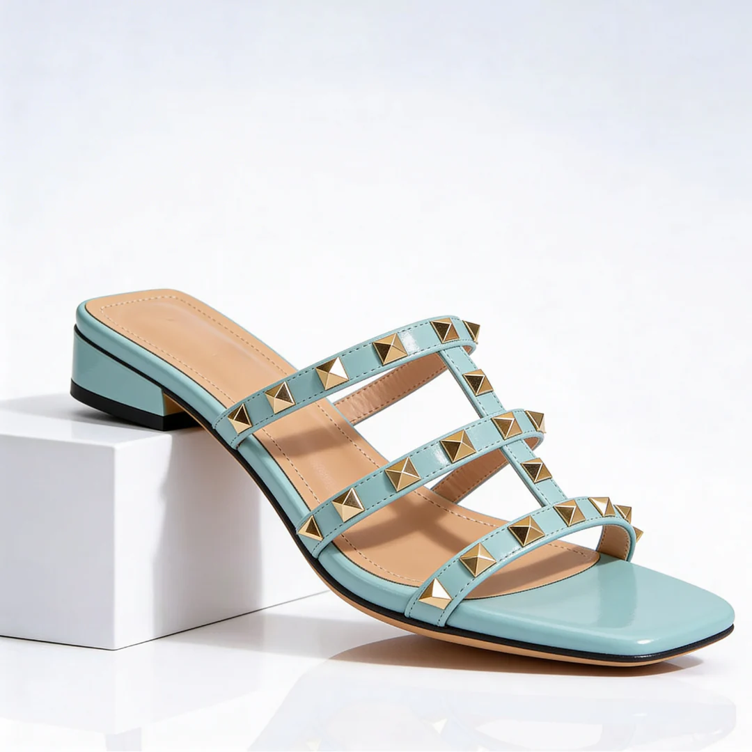 Elena | Sandali eleganti con dettagli dorati - Image 3