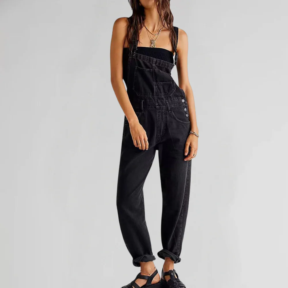 Elena | Tuta in denim moderna e avvolgente