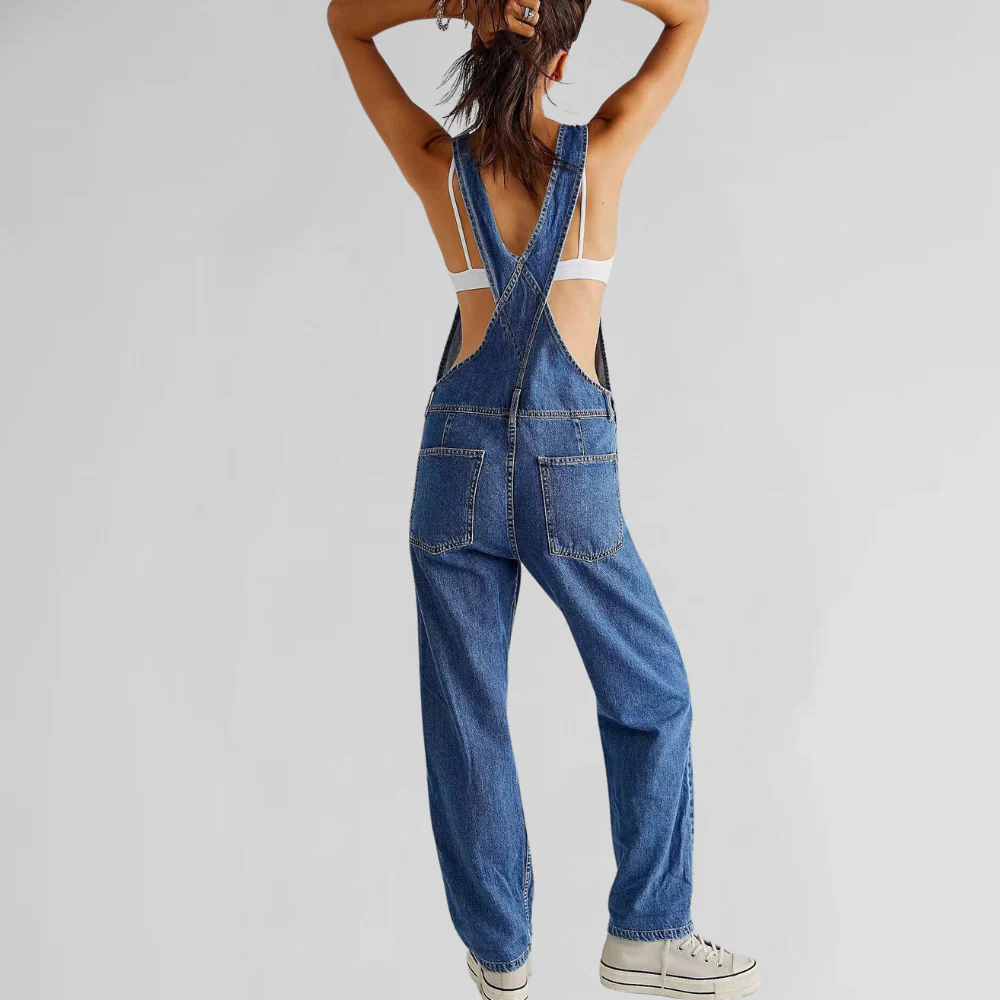 Elena | Tuta in denim moderna e avvolgente - Image 2