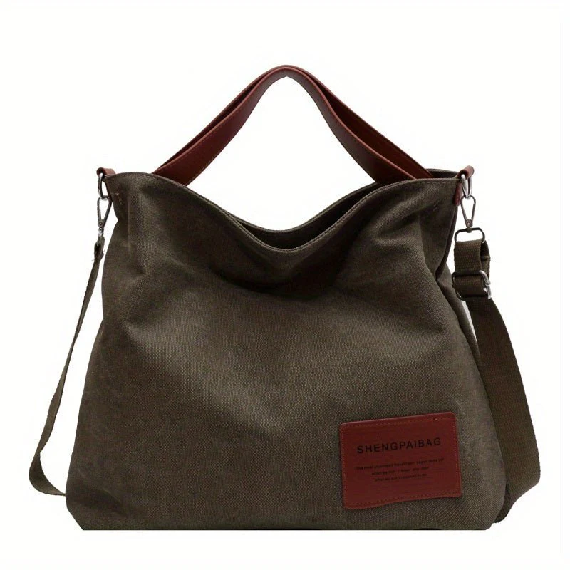 Elizabeth | Borsa tote hobo in tela con dettagli raffinati - Image 6