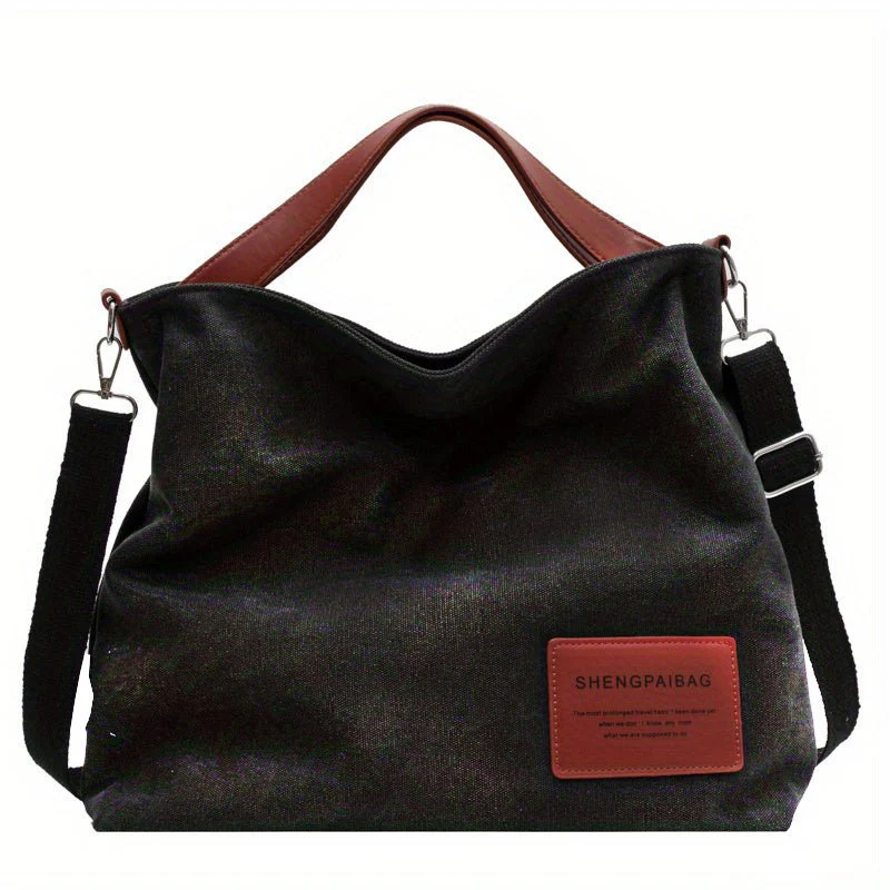 Elizabeth | Borsa tote hobo in tela con dettagli raffinati - Image 8