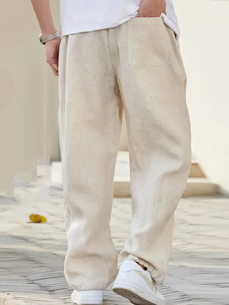 Emilio | Pantaloni da uomo in lino traspirante - Image 3