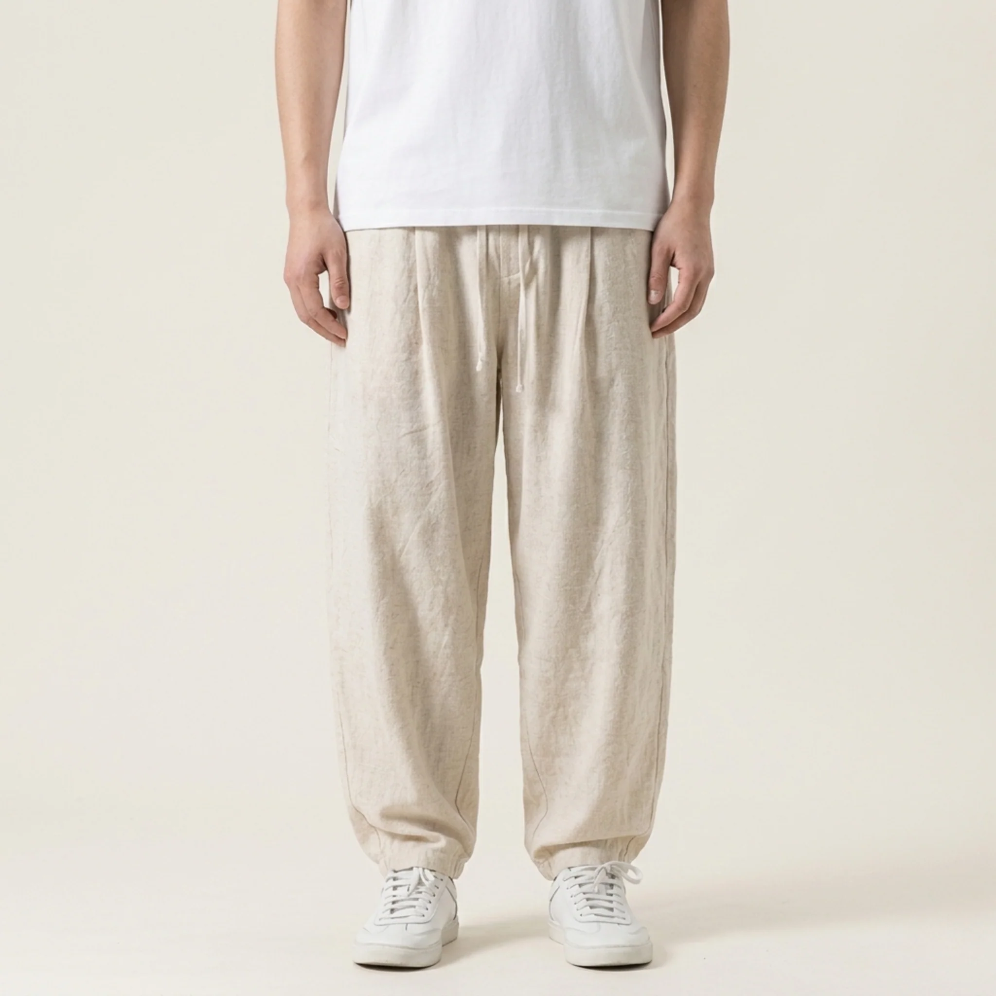 Emilio | Pantaloni da uomo in lino traspirante - Image 8