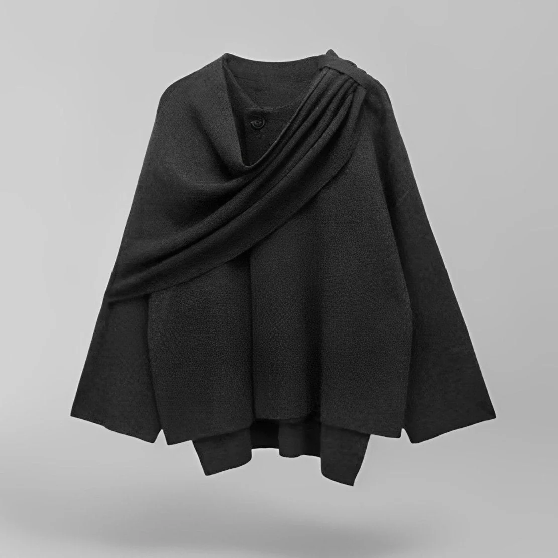 Enrica | Cappotto a mantella elegante e comodo - Image 5