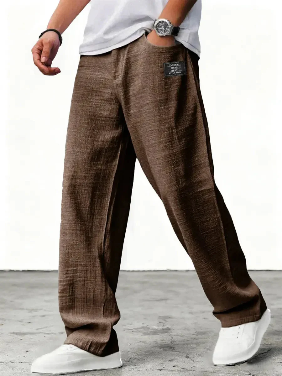 Enzo | Pantaloni in puro lino dal taglio rilassato - Image 10