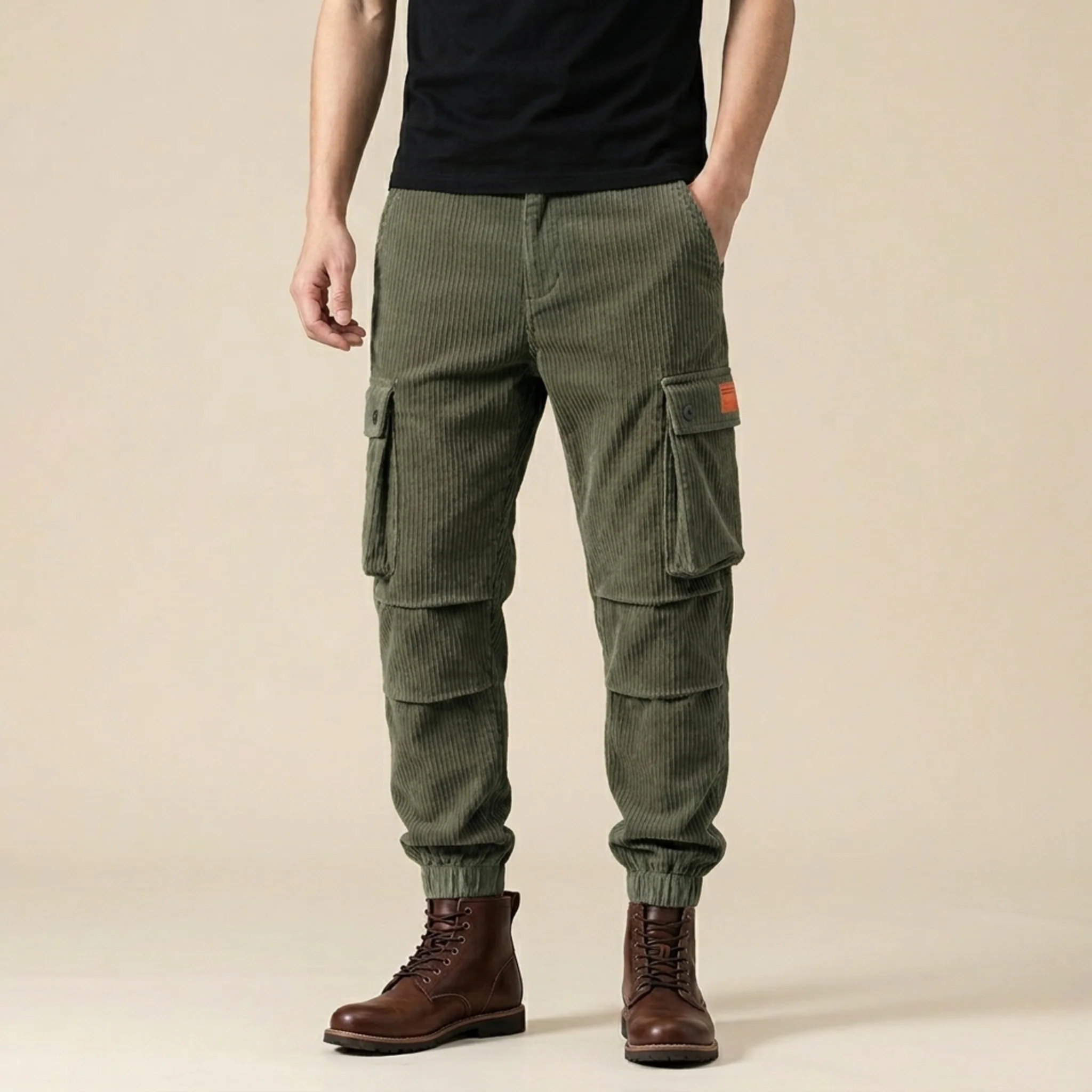 Felice | Pantaloni cargo eleganti e moderni - Image 8
