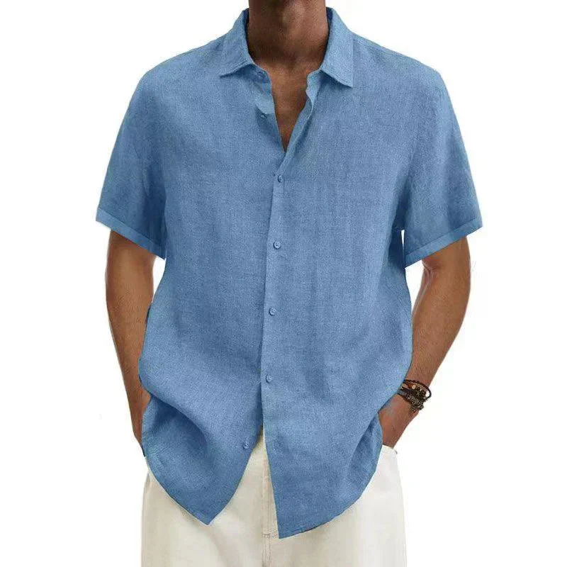 Francesco | Camicia estiva moderna in lino - Image 3