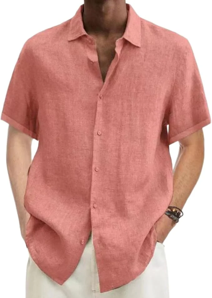 Francesco | Camicia estiva moderna in lino - Image 5