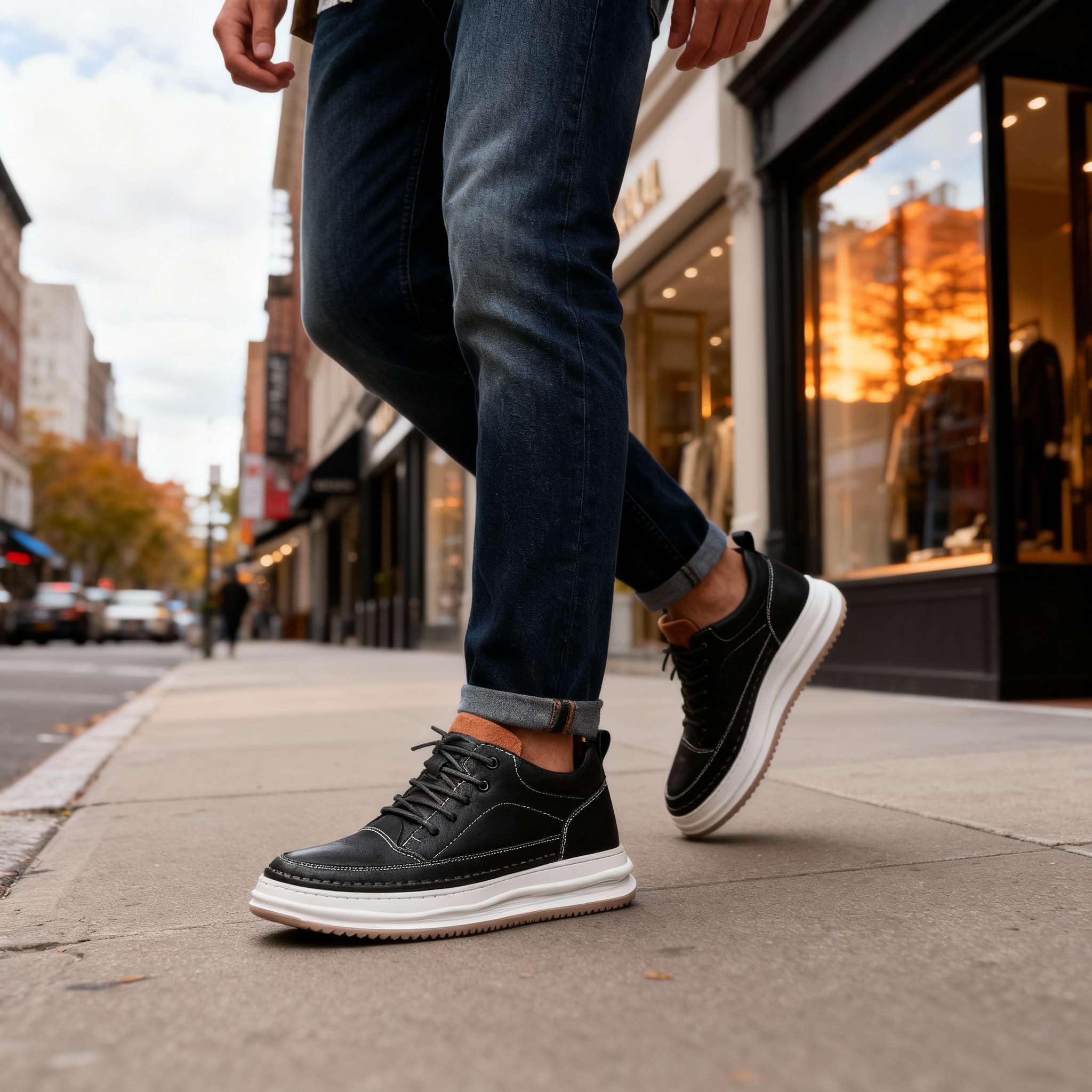 Giovanni | Sneaker in Pelle Premium dal Carattere Urbano - Image 7