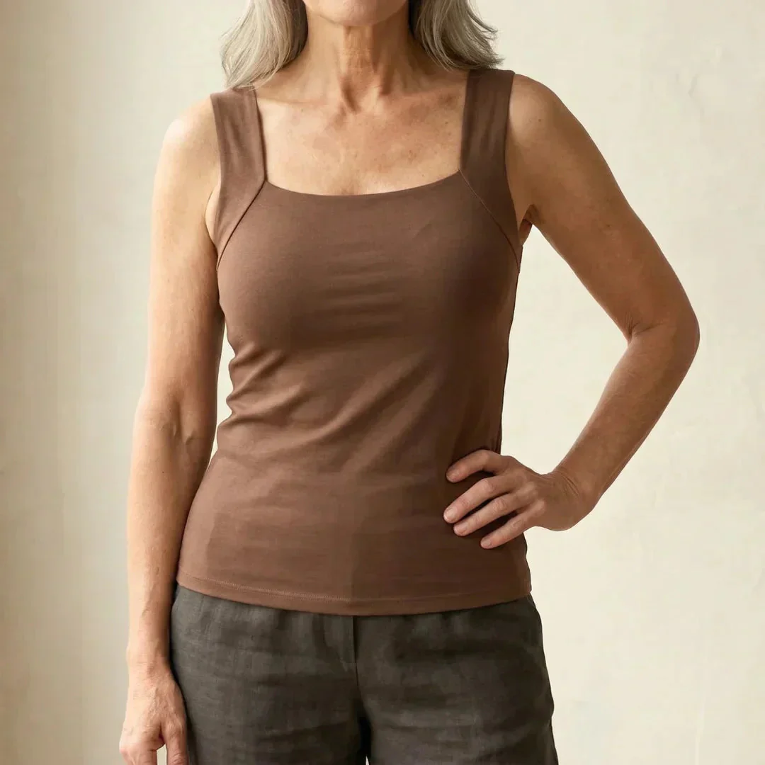 Giulia | Canotta traspirante con reggiseno integrato - Image 2