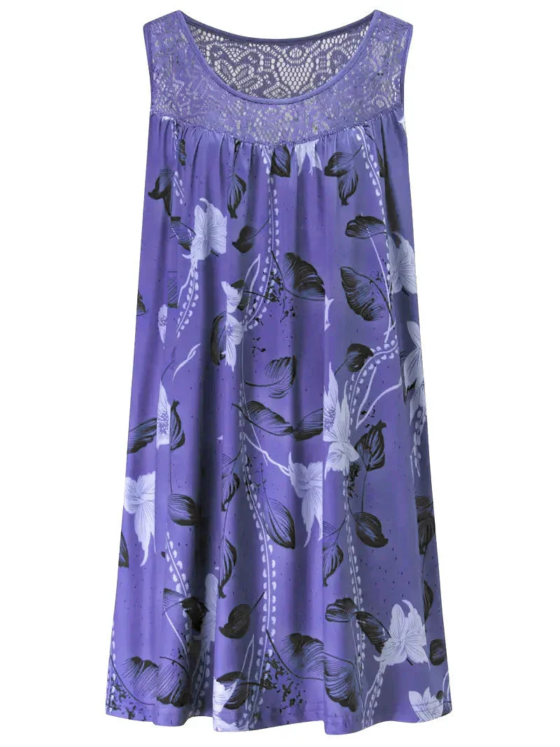 Giulia | Incantevole abito maxi floreale con dettagli in pizzo - Image 11