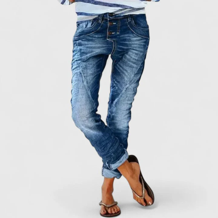 Giulia | Jeans a zampa d'elefante vintage ed eleganti - Image 4