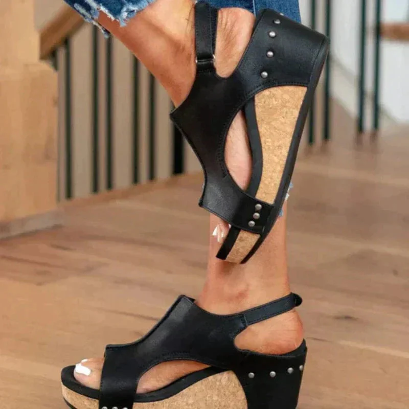 Giulia | Sandali ortopedici con plateau ergonomici e moderni - Image 4