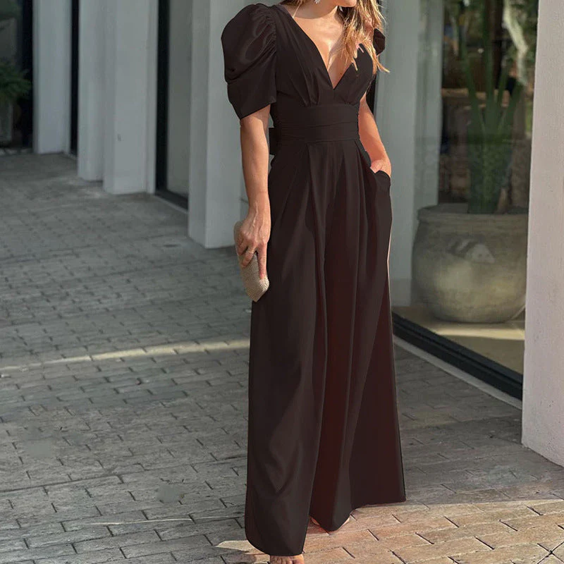 Giulia | Tuta intera elegante a gamba larga e fresca - Image 2