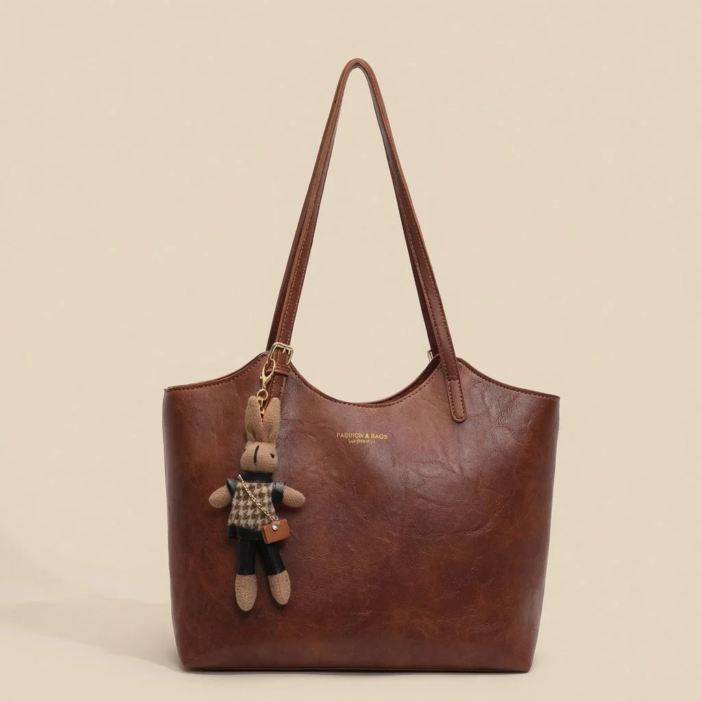 Grace | Borsa tote elegante con charm decorativo - Image 6