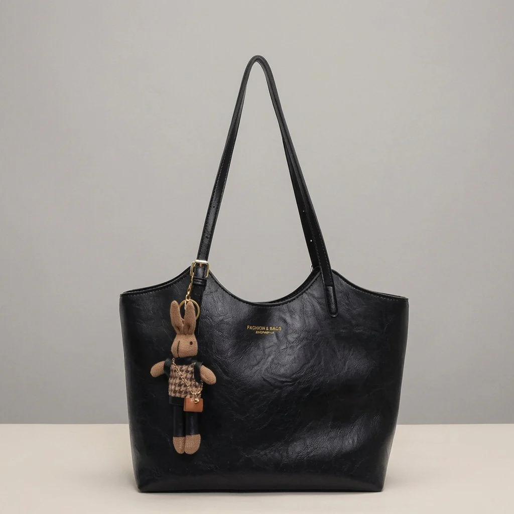 Grace | Borsa tote elegante con charm decorativo - Image 7