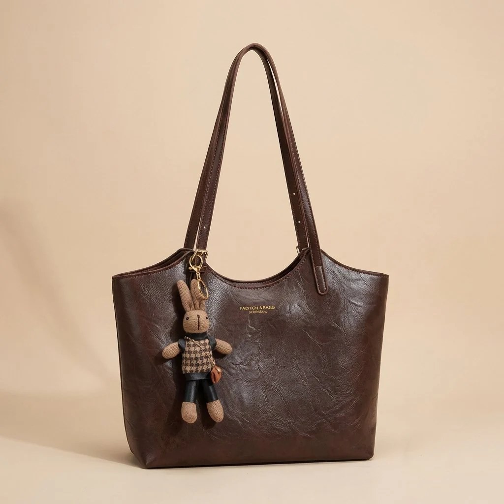 Grace | Borsa tote elegante con charm decorativo - Image 8