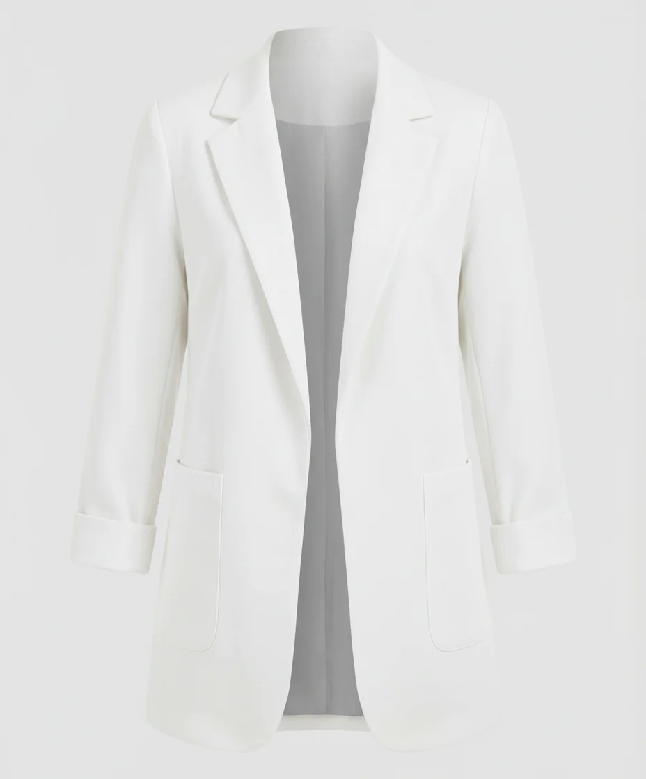 Isabella | Blazer lungo moderno ed elegante senza bottoni - Image 13