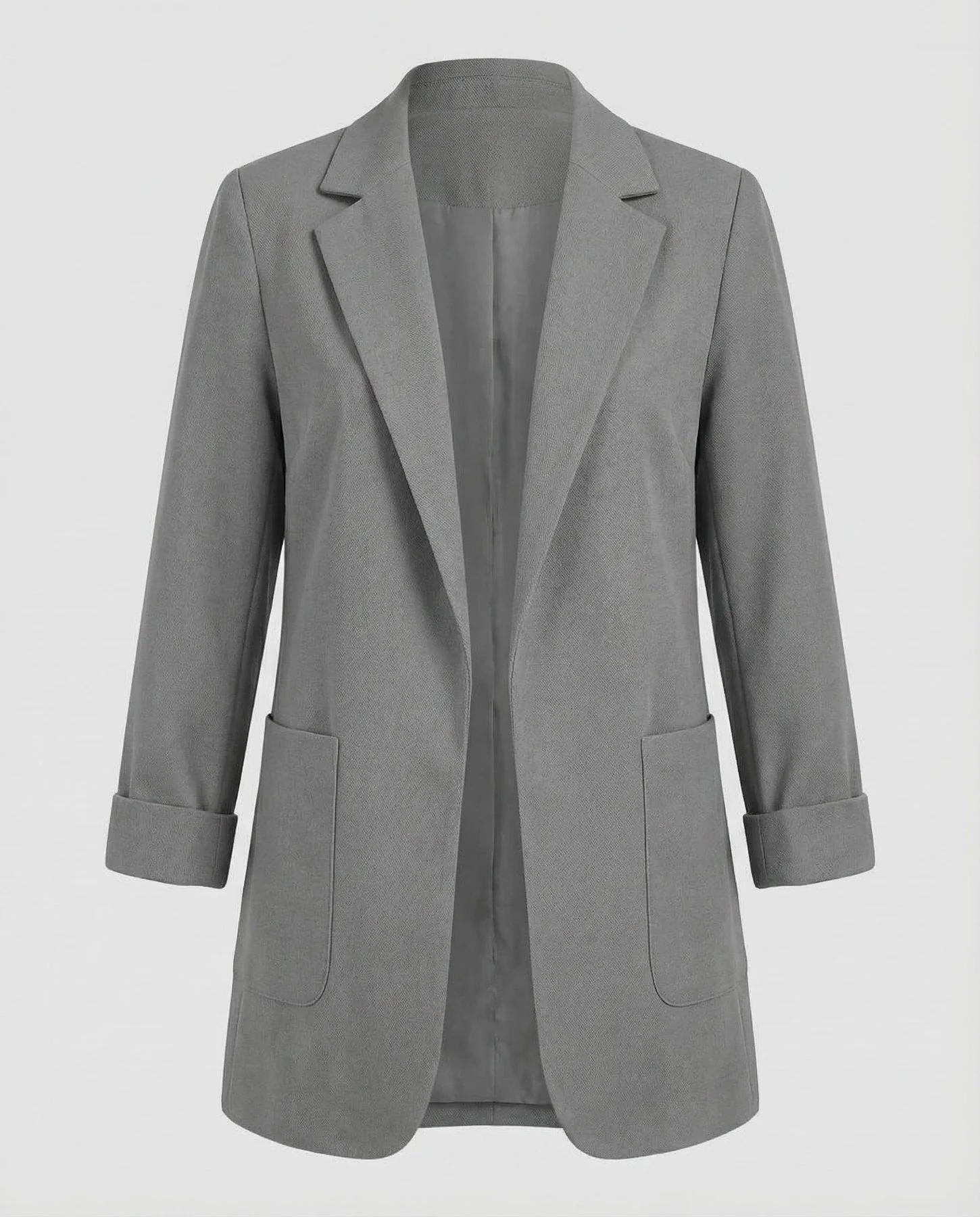 Isabella | Blazer lungo moderno ed elegante senza bottoni - Image 7