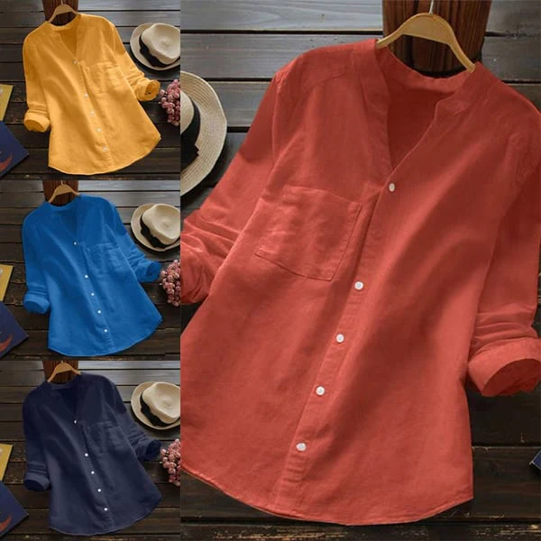 Isabella | Blusa Leggera in Cotone dal Design Raffinato - Image 3