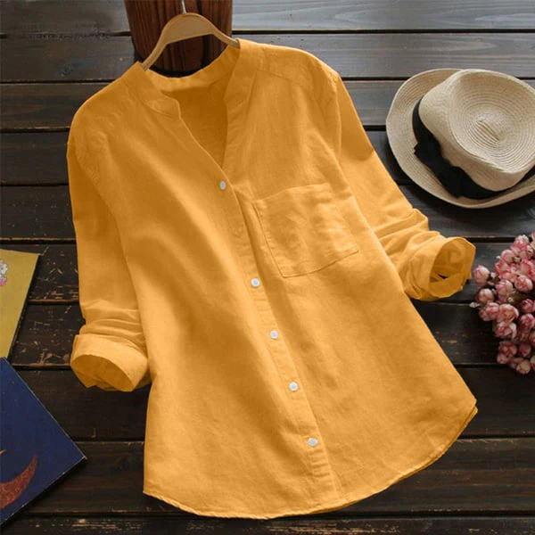 Isabella | Blusa Leggera in Cotone dal Design Raffinato - Image 5