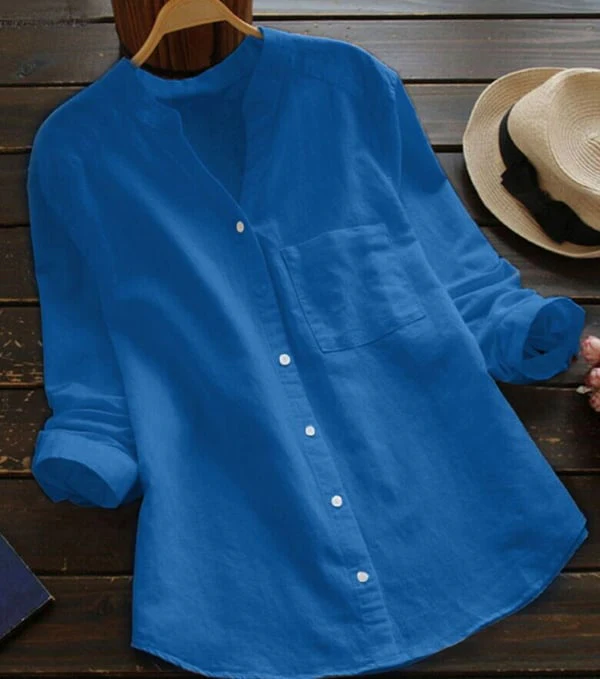 Isabella | Blusa Leggera in Cotone dal Design Raffinato - Image 8