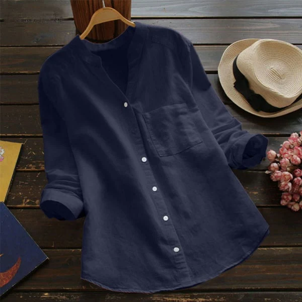 Isabella | Blusa Leggera in Cotone dal Design Raffinato - Image 9