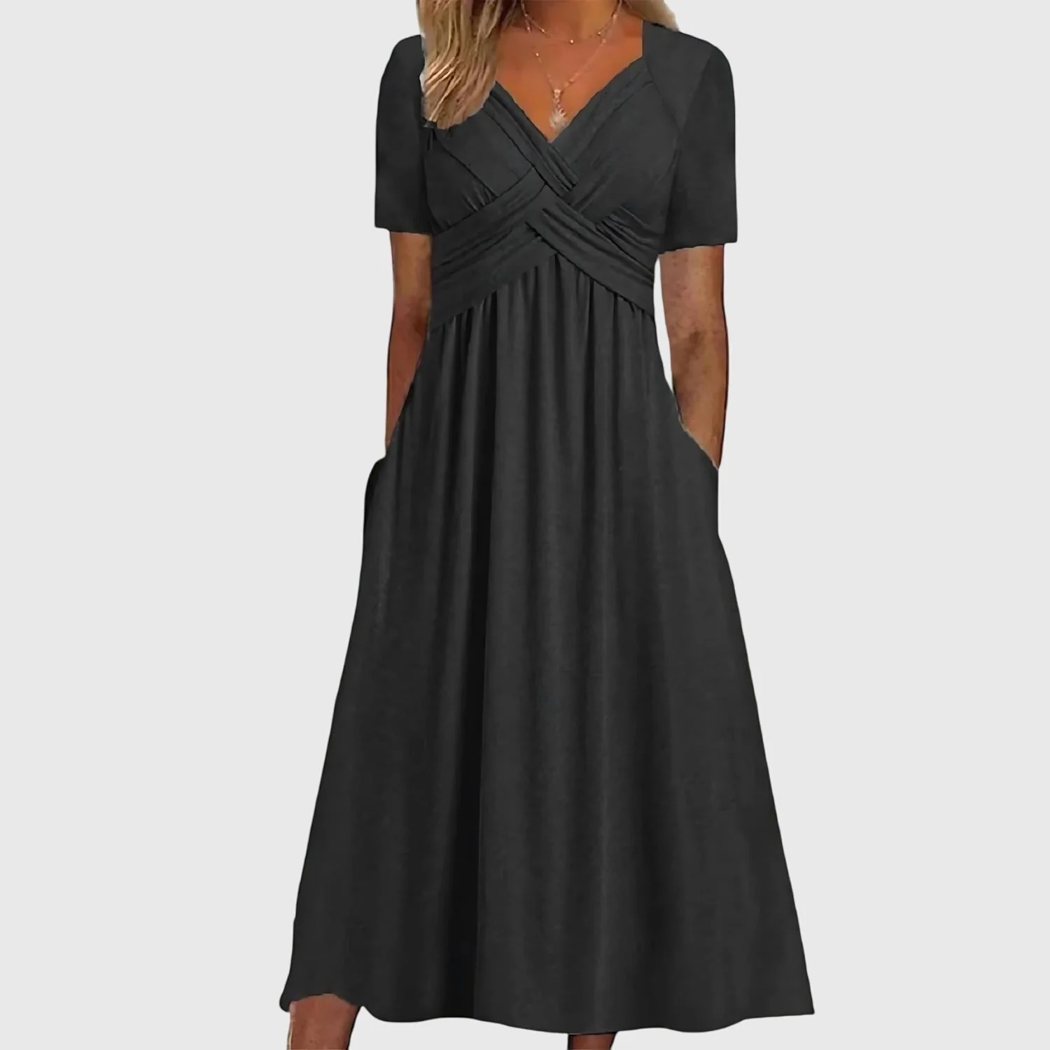 Isabella | Elegante e Confortevole abito midi - Image 5