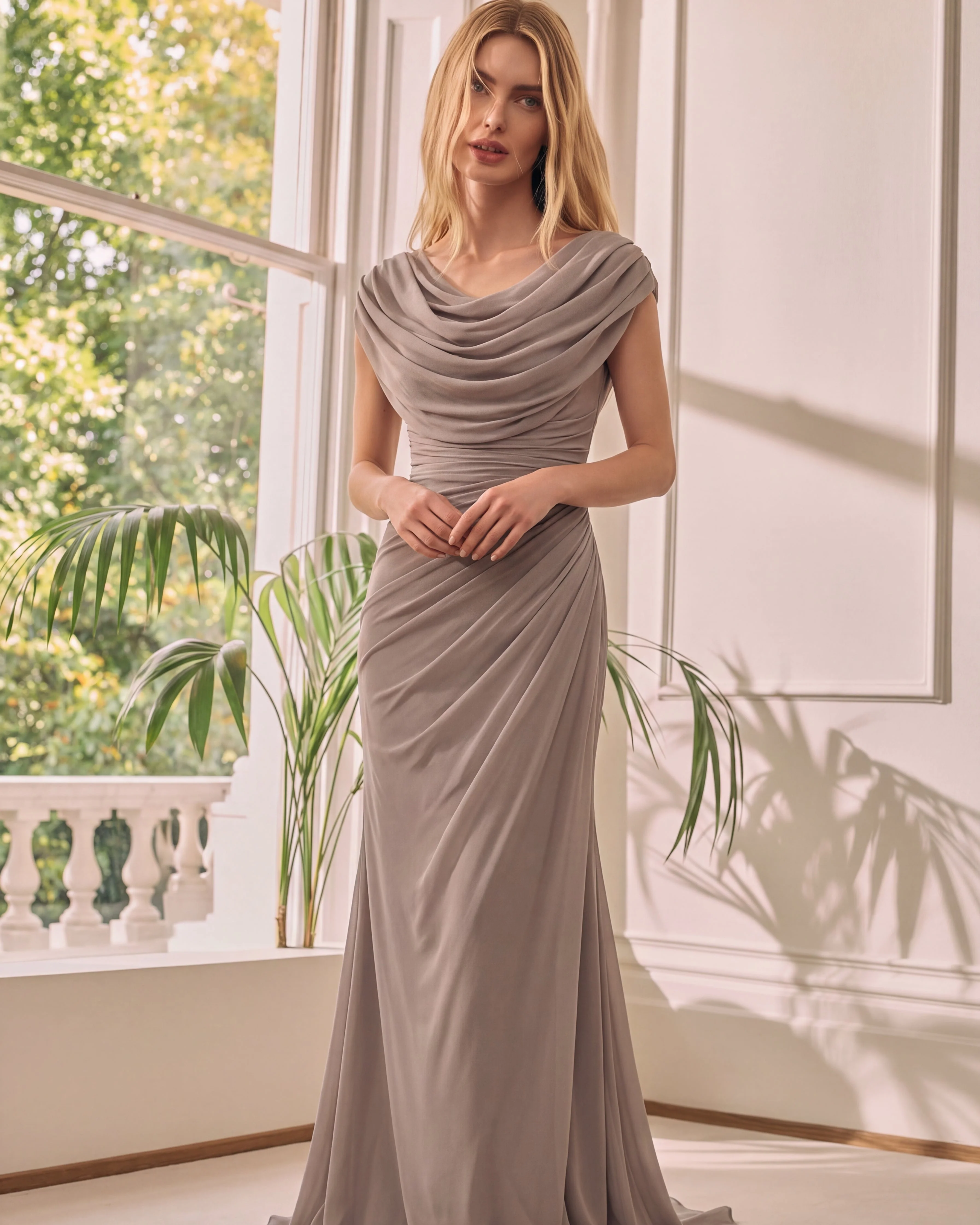 Isabella | fuido e intramontabile Abito maxi da donna - Image 2