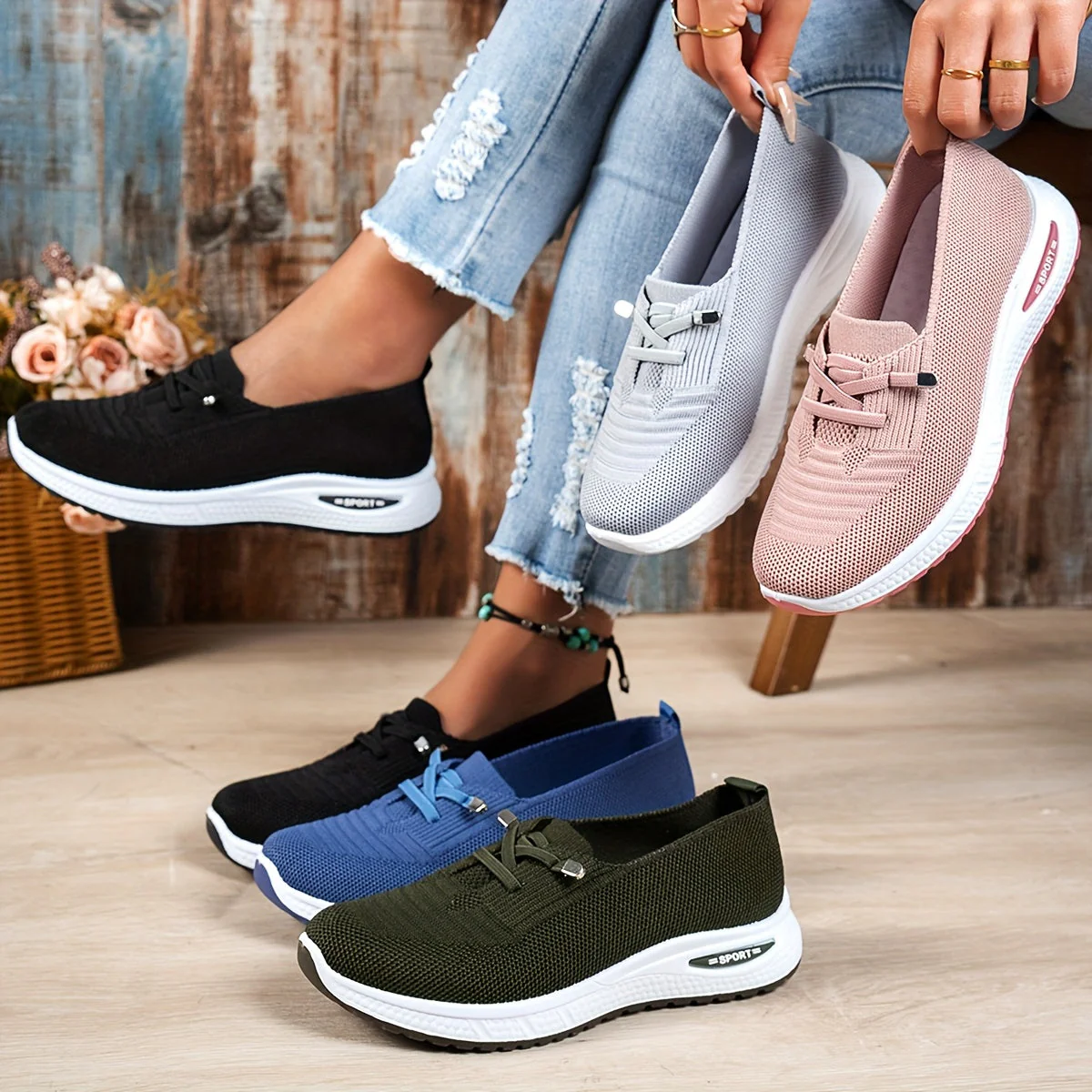 Isabella | Sneaker in rete ultraleggera e traspirante - Image 8