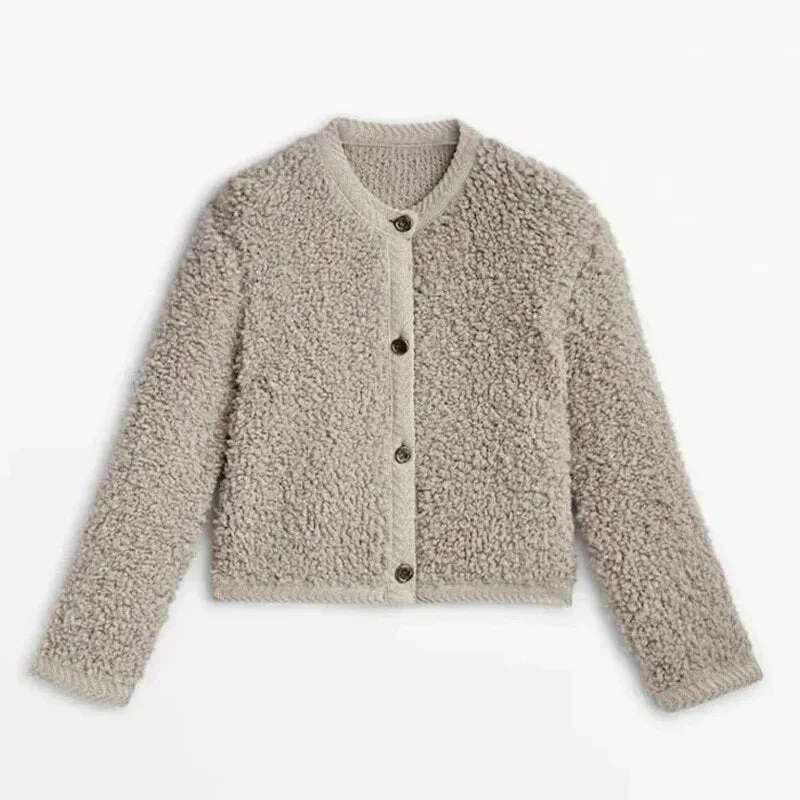 Jessica | Cardigan in peluche morbido e caldo - Image 2