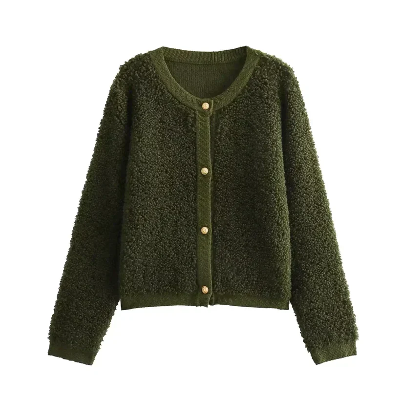 Jessica | Cardigan in peluche morbido e caldo - Image 3