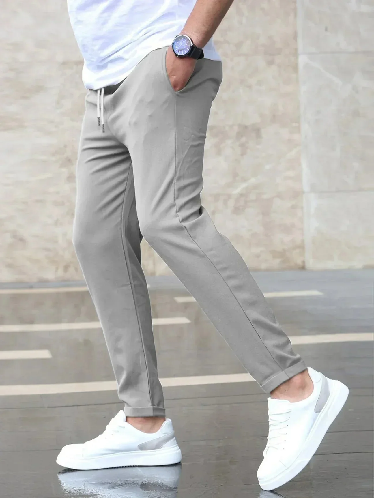 Jovian | Pantaloni elasticizzati premium comfort - Image 3