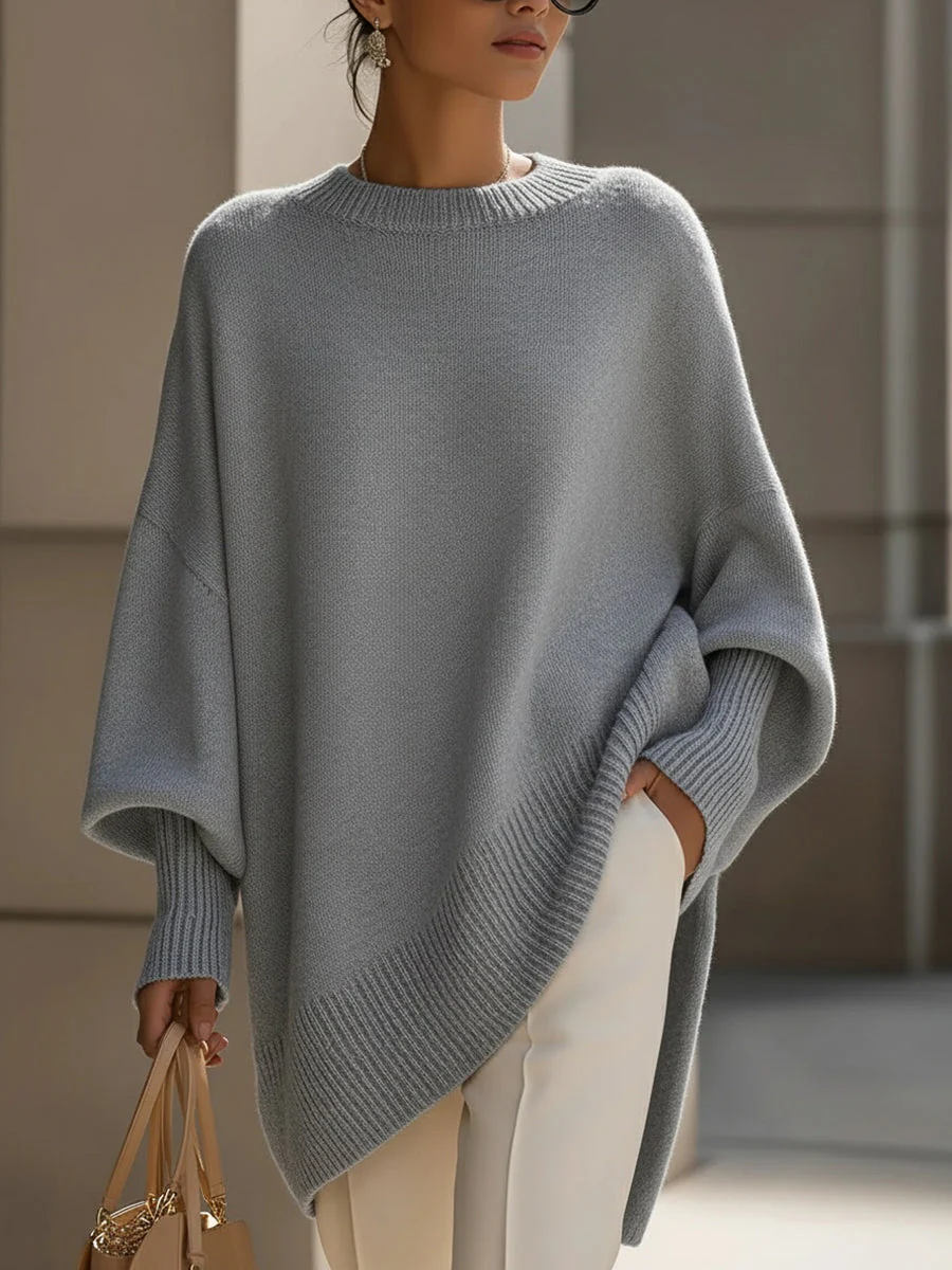 Julia | Maglione oversize alla moda in misto lana - Image 4