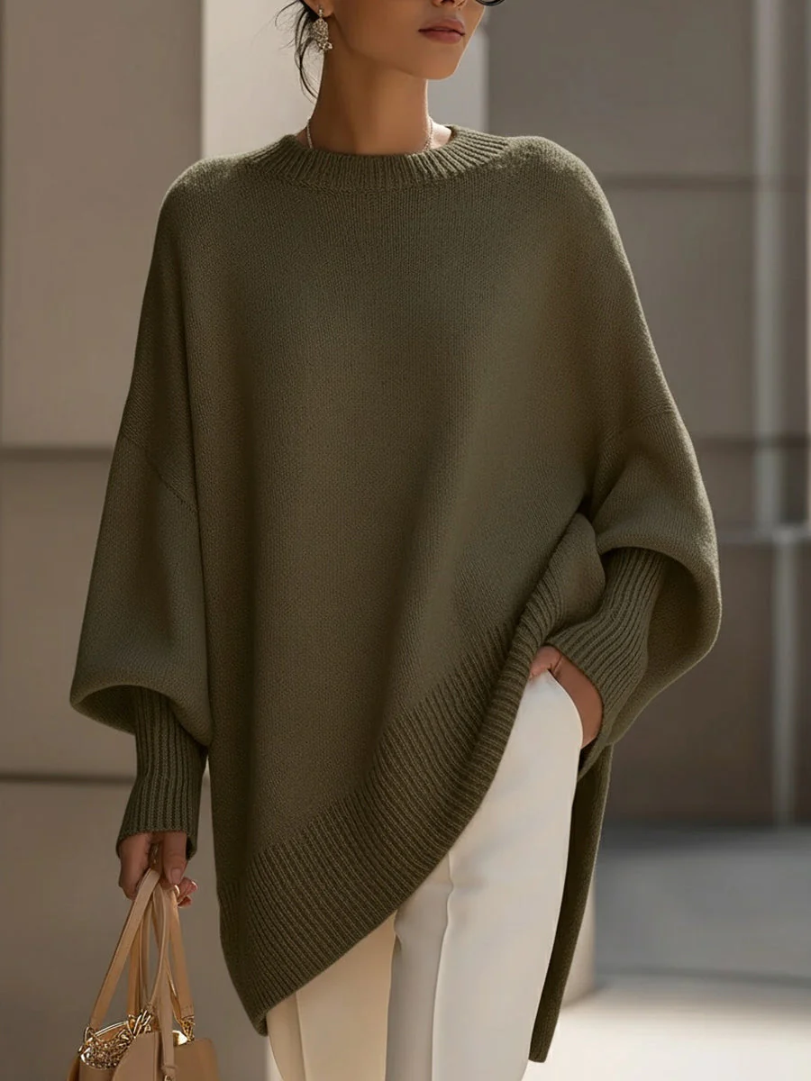 Julia | Maglione oversize alla moda in misto lana - Image 5