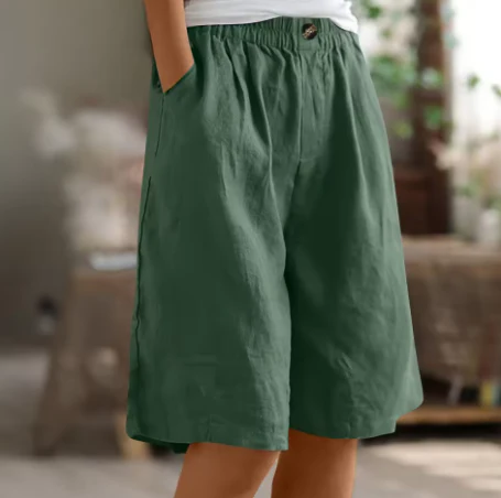 Klaudia | Shorts in cotone fresco dal taglio casual - Image 9