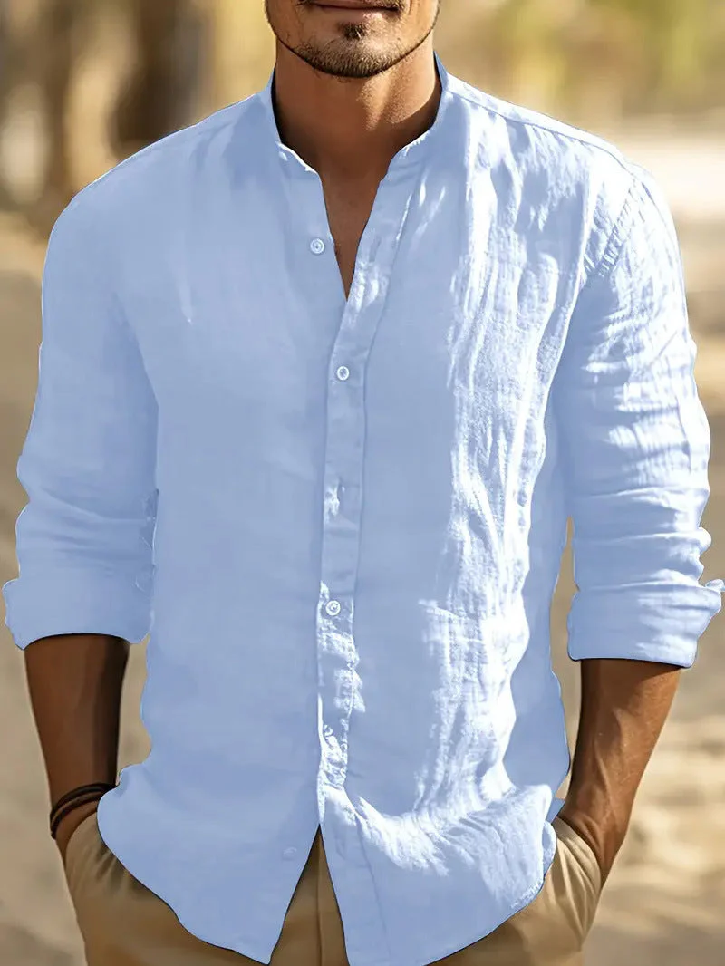 Kristian | leggera ed elegante Camicia estiva in lino - Image 9