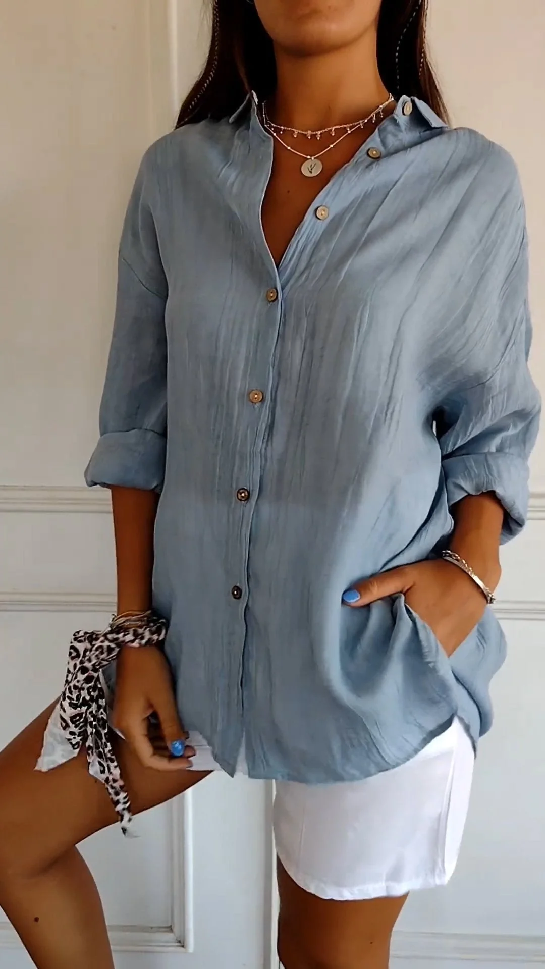 Léa | Camicia elegante e confortevole per ogni giorno - Image 2