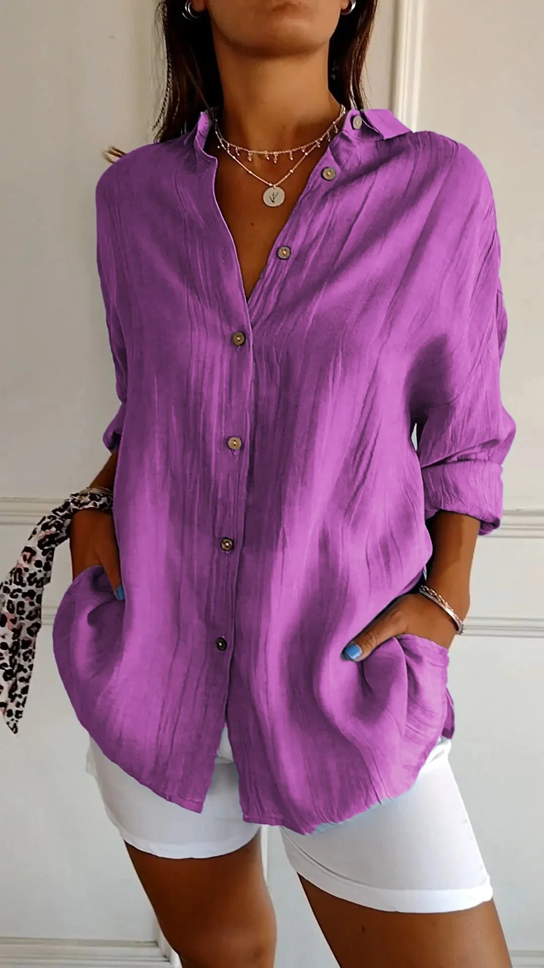 Léa | Camicia elegante e confortevole per ogni giorno - Image 9