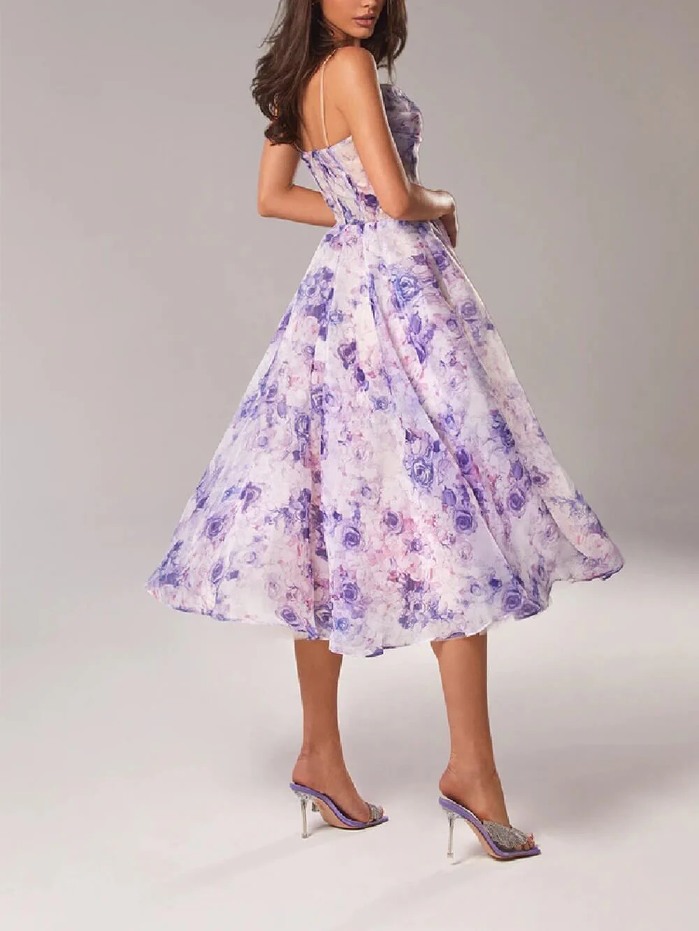Lena | Abito midi in raso, elegante e comodo - Image 3